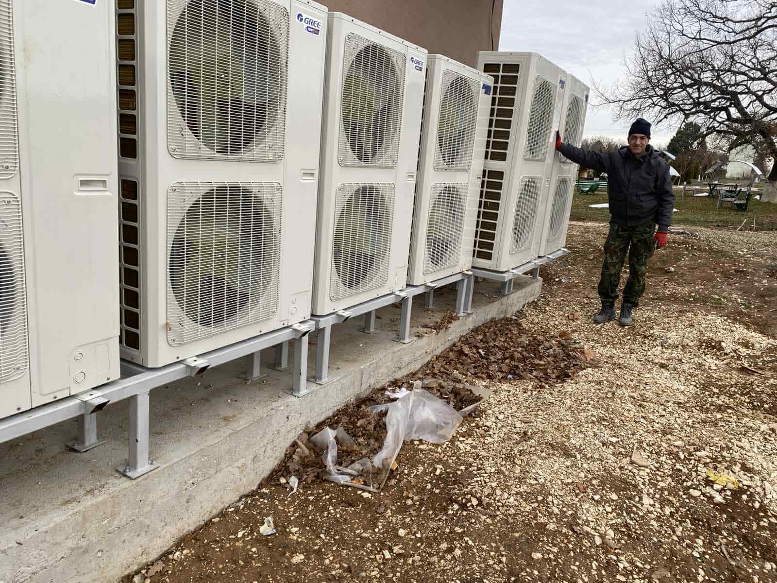 Различни видове вътрешни тела за сплит системи - стенни, касетни, подово-таванни и канални